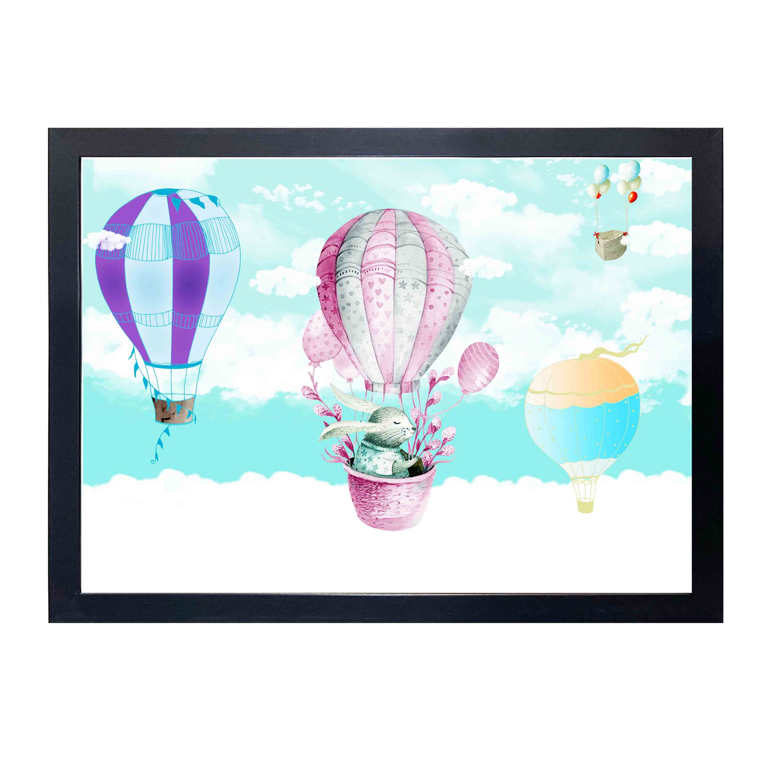 تابلو چاپی کودک بادکنک شاد