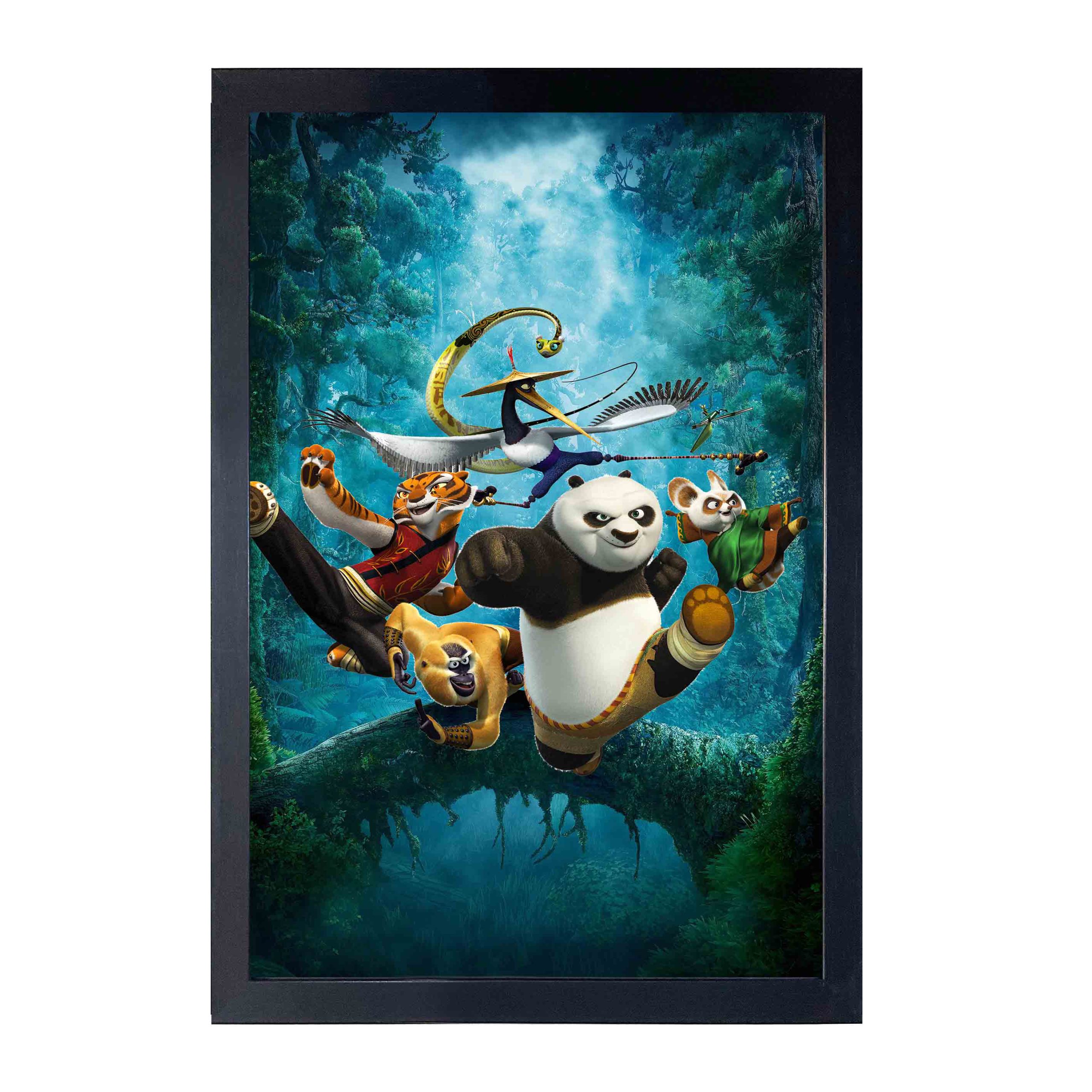 تابلو چاپی کودک کونگ فو پاندا